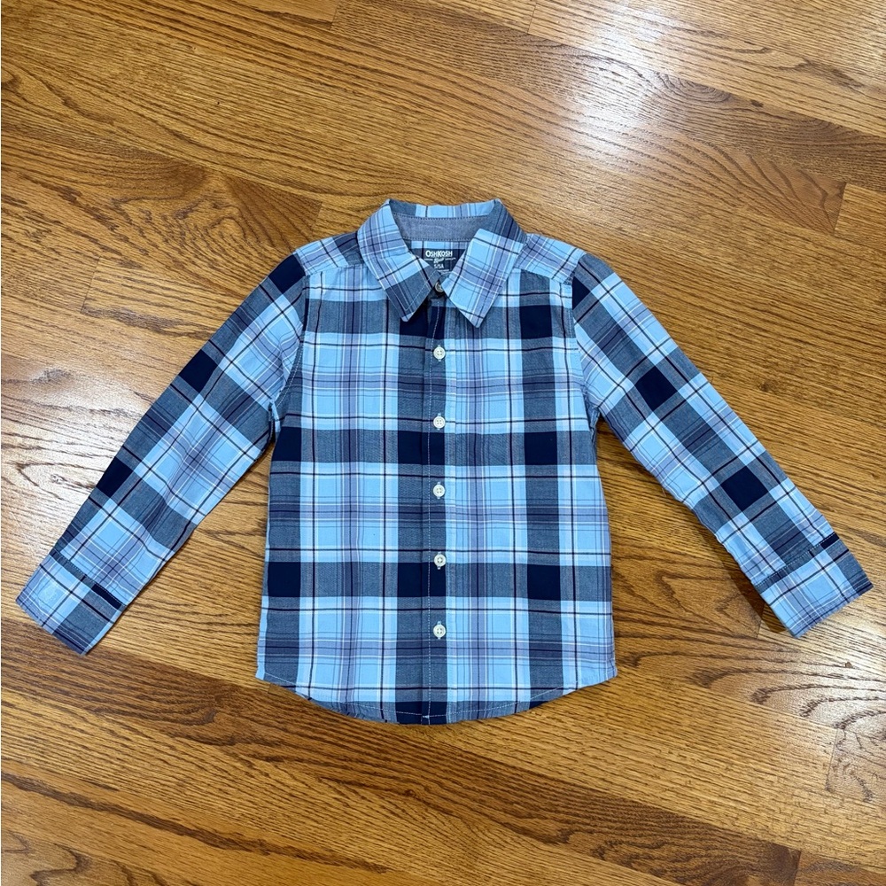 OshKosh B'gosh Plaid Button Down Shirt